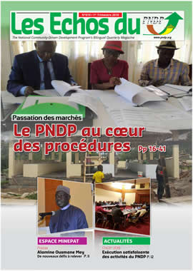 Echos du PNDP, N°19